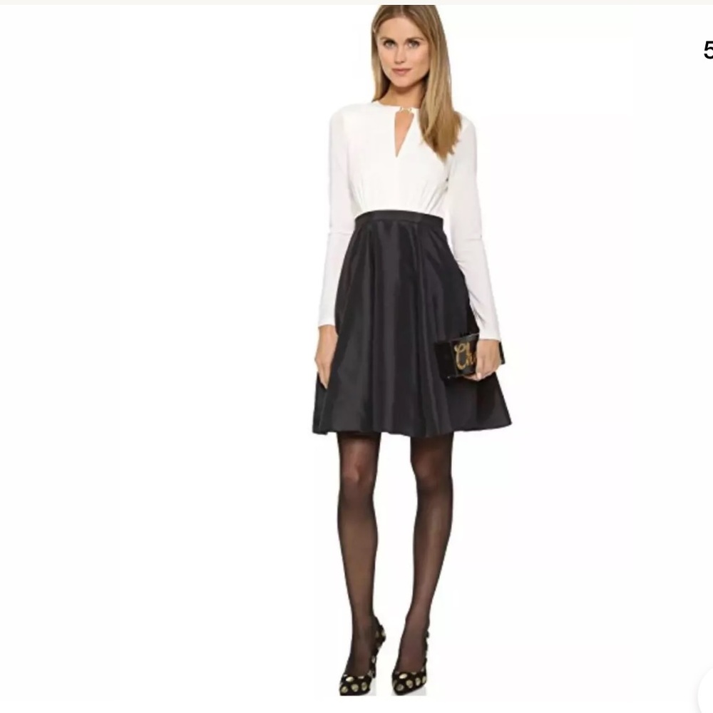 NEW $495 HALSTON HERITAGE Fit&Flare Dress Sz 0